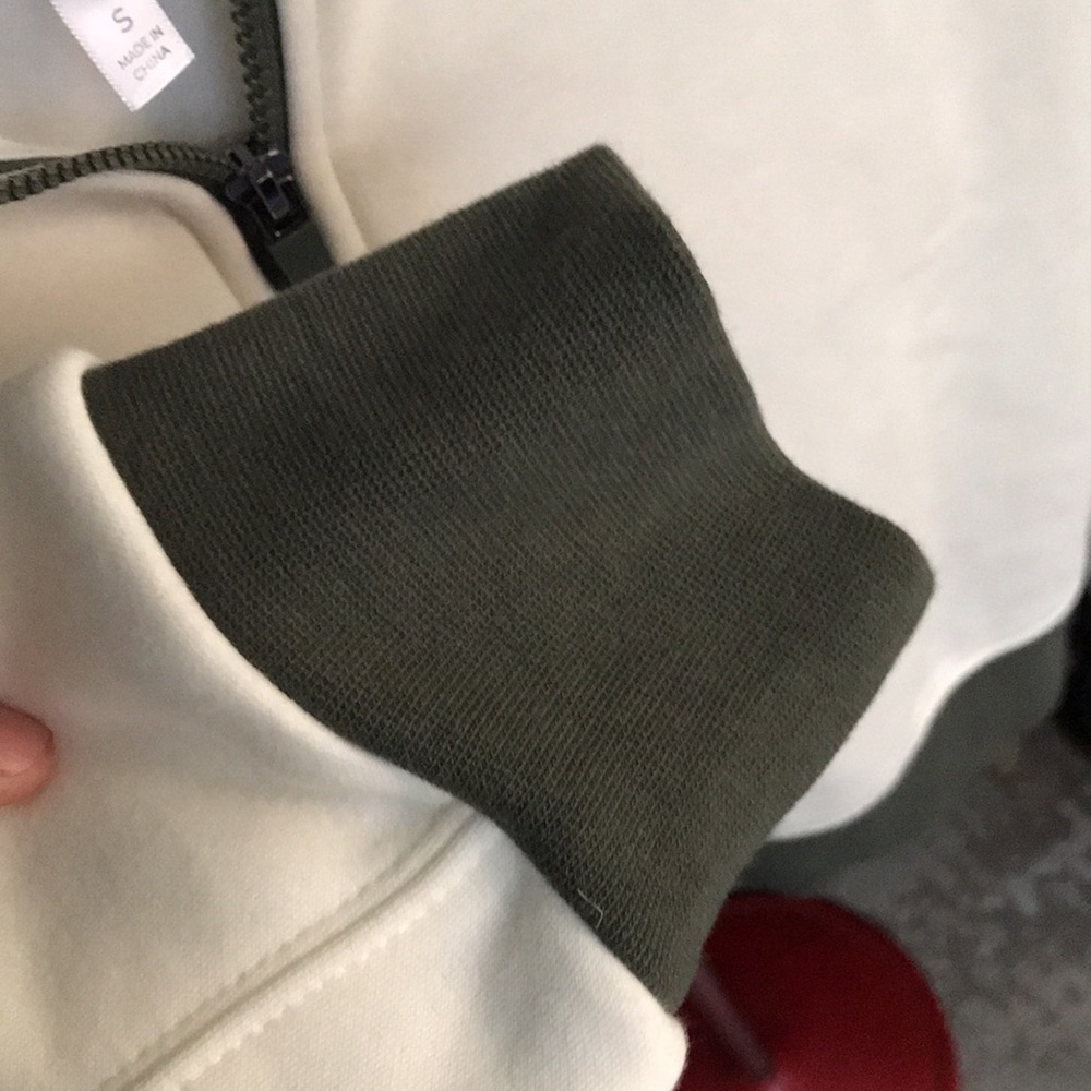 Fabletics Sweatshirt Semi Cropped Pullover Color … - image 7